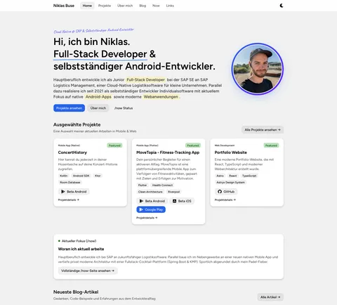 Portfolio Website