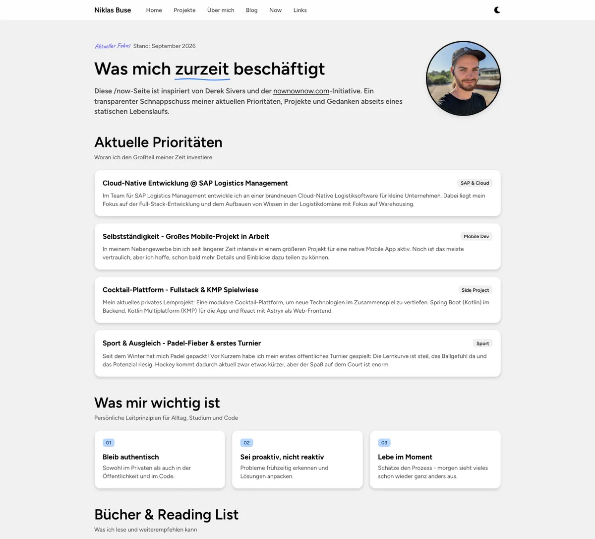 Portfolio Website Bild 7